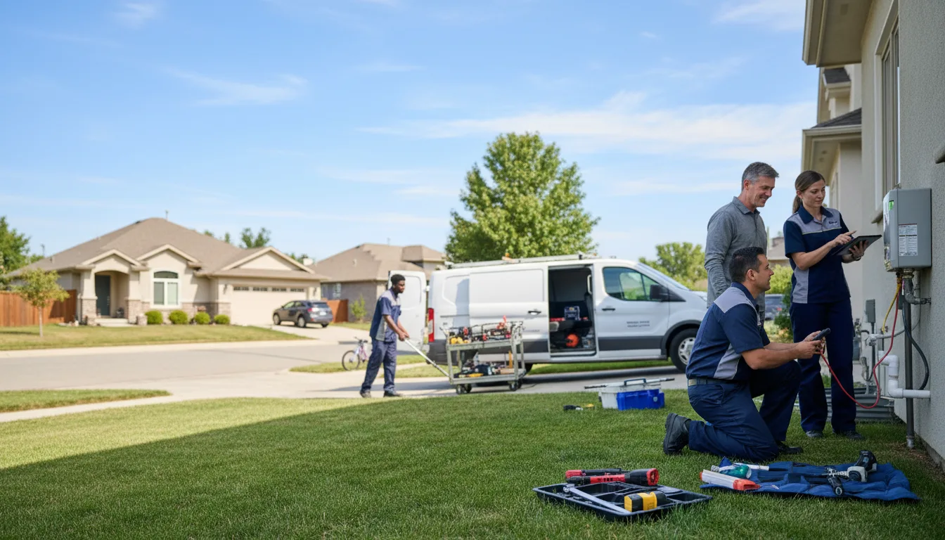 Tankless water heater service in Perry, LA